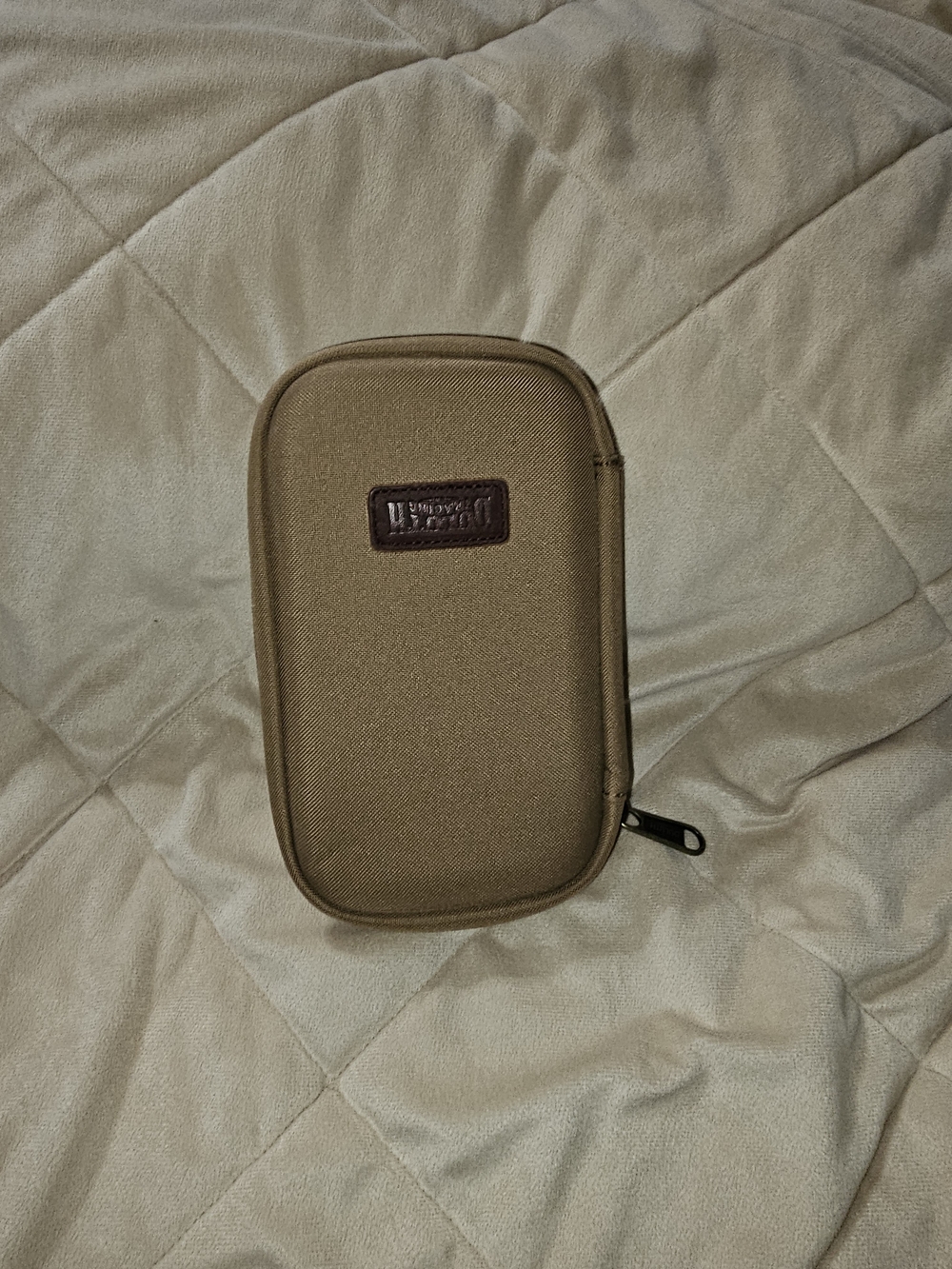 Duluth Trading Co Brown Zipper Electronics Case